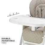 Стілець для годування Kinderkraft Tulo Beige (KHTULO00BEG0000)