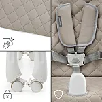 Стілець для годування Kinderkraft Tulo Beige (KHTULO00BEG0000)