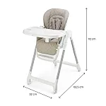 Стілець для годування Kinderkraft Tulo Beige (KHTULO00BEG0000)