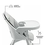 Стілець для годування Kinderkraft Dinnly Grey (KHDINN00LGR0000)