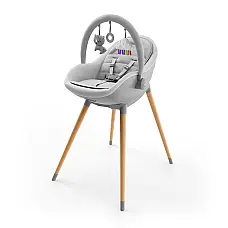 Стілець для годування 3 в 1 Kinderkraft Fini Up Grey (KHFINIUPGRY0000) Стілець для годування 3 в 1 Kinderkraft Fini Up Grey (KHFINIU