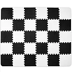 Коврик-пазл Kinderkraft Luno Black, 30 элементов (KKMLUNOBLK0000)
