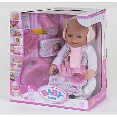 Кукла с аксессуарами Baby Born Baby love (8 функций) (BL 010 