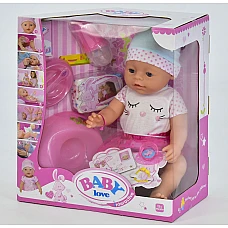 Кукла с аксессуарами Baby Born  Baby love (8 функций) (BL 023