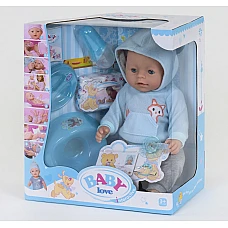 Кукла с аксессуарами Baby Born Baby love (8 функций) (BL 030 