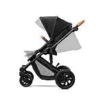 Коляска 2 в 1 Kinderkraft Prime Black + MommyBag (KKWPRIMBKMB200)