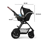 Коляска 3 в 1 Kinderkraft Xmoov Black (KKWXMOVBLK3000)