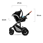 Коляска 2 в 1 Kinderkraft Prime Beige + MommyBag (KKWPRIMBEG20000)