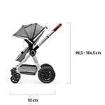 Универсальная коляска 3 в 1 Kinderkraft Veo Gray (KKWVEOGRY30000)