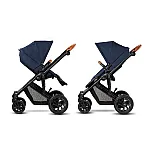 Коляска 2 в 1 Kinderkraft Prime Navy + MommyBag (KKWPRIMNAVY200)