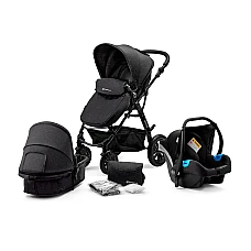 Коляска 3 в 1 Kinderkraft Moov Black (KKWMOOVBLK00NC)
