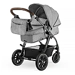 Коляска 3 в 1 Kinderkraft Moov Gray Melange (KKWMOOVGRYM0NC)