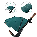 Коляска 2 в 1 Kinderkraft Evolution Cocoon Midnight Green (KKWEVCOGBL2000)