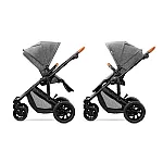 Коляска 2 в 1 Kinderkraft Prime Gray + MommyBag (KKWPRIMGRMB200)