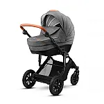 Коляска 2 в 1 Kinderkraft Prime Gray + MommyBag (KKWPRIMGRMB200)