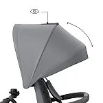 Трехколесный велосипед Kinderkraft Aston 2 Plus Grey (KRASTO02GRYPL00)