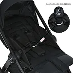 Коляска 2 в 1 EL Camino ME 1126 GENESIS Jet Black