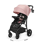Прогулочная коляска Kinderkraft Cruiser Pink (KKWCRUIPNK0000)