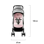 Прогулянкова коляска Kinderkraft Lite Up Pink (KKWLITUPNK0000)