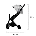 Прогулочная коляска Kinderkraft Pilot Grey (KKWPILOGRY0000)