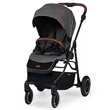 Прогулочная коляска Kinderkraft All Road Ash Gray (KKWALROAGR
