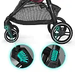 Прогулянкова коляска Kinderkraft Grande LX Gray (KKWGRANGRY00LX)