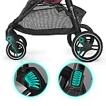 Прогулочная коляска Kinderkraft Grande 2020 Black (KKWGRANBLK000N)