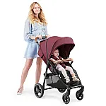 Прогулочная коляска Kinderkraft Grande 2020 Burgundy (KKWGRANBRG000N)