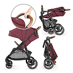 Прогулочная коляска Kinderkraft Grande 2020 Burgundy (KKWGRANBRG000N)