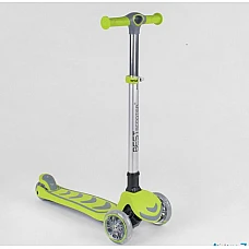 Дитячий складаний самокат Best Scooter Maxi (46987) Салатовий