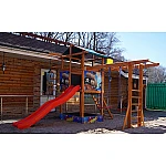 Игровая площадка с качелями SportBaby-14