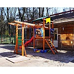 Игровая площадка с качелями SportBaby-14