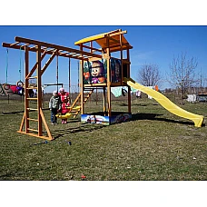 Игровая площадка с качелями SportBaby-14