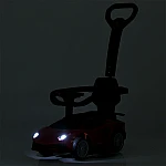 Машинка-каталка 2 в 1 Lamborghini Bambi M 5777EL-2 Чорний
