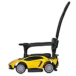 Машинка-каталка 2 в 1 Lamborghini Bambi M 5777EL-6 Желтый