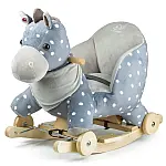 Конячка-гойдалка з коліщатками Kinderkraft Gray (KKZKONIGRY0000)