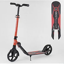 Двоколісний самокат з амортизатором Best Scooter PU-20 см Пом