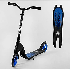 Двоколісний самокат з широким кермом Best Scooter New Синій (