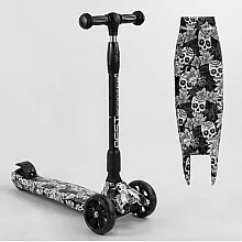 Триколісний самокат із посиленою декою Best Scooter Maxi 65-8