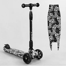 Триколісний самокат із посиленою декою Best Scooter Maxi 65-8