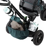 Триколісний велосипед Kinderkraft Easytwist Midnight Green
