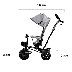 Трехколесный велосипед Kinderkraft Aveo Gray (KKRAVEOGRY0000)