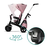 Триколісний велосипед Kinderkraft Easytwist Mauvelous Pink (KKRETWIPNK0000)