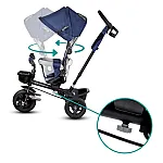 Трехколесный велосипед Kinderkraft Aveo Blue (KKRAVEOBLU0000)