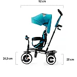 Трехколесный велосипед Kinderkraft Aston Grey (KKRASTOGRY0000)