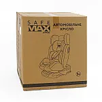 Автокрісло Joy SafeMax SF-86230 Сірий із чорним