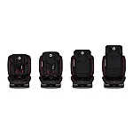 Автокресло Lionelo Aart Black Carbon Red