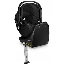 База з автокріслом Lionelo Moxie i-Size Set Black Carbon