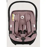 База з автокріслом Lionelo Moxie i-Size Set Pink Mauve