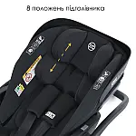 Детское автокресло EL Camino ME 1110 i-Fix Jet Black